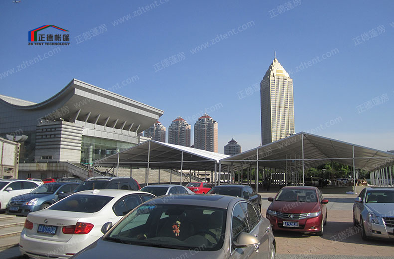 户外展览篷房图片
