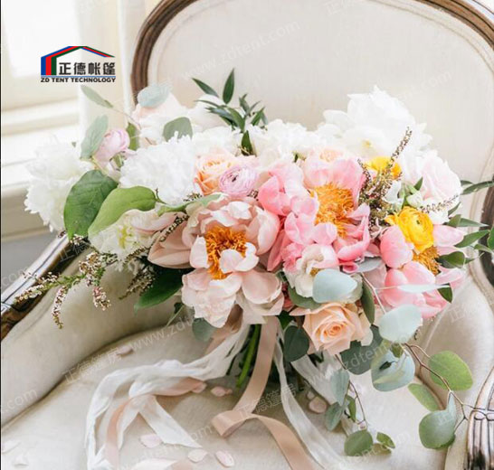 婚礼篷房配件-花艺